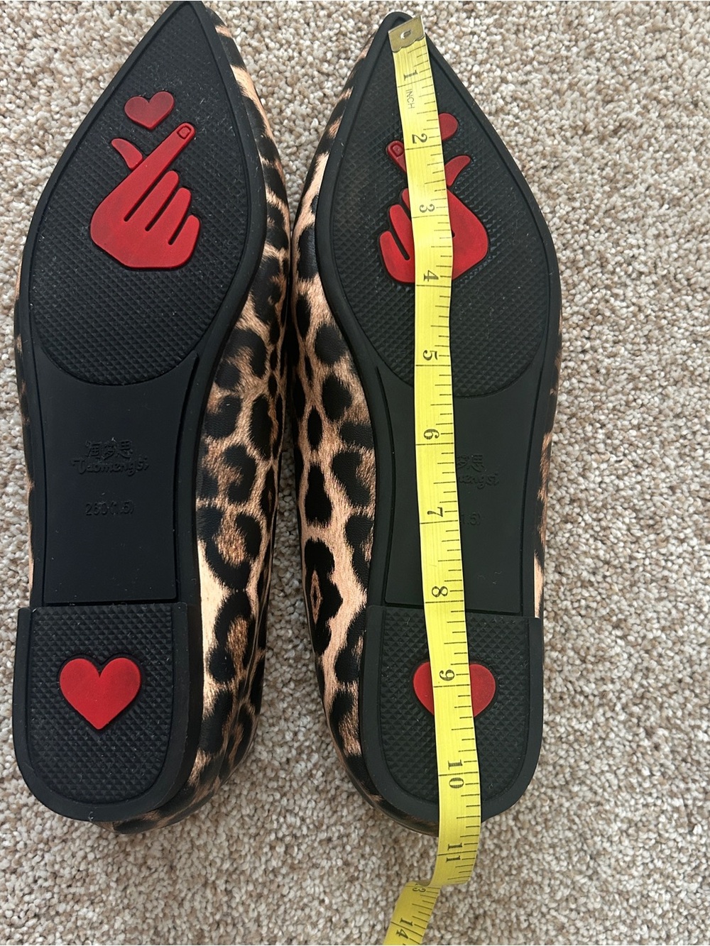 Leopard Print Ballet Flats - Picture 5 of 6